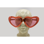 Huge Heart Sunglasses (Red)