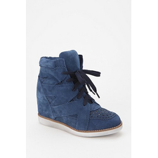 Jeffrey Campbell Venice Suede High-Top Wedge-Sneaker
