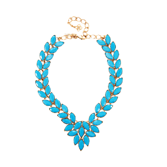 OPAGUE NAVETTE NECKLACE