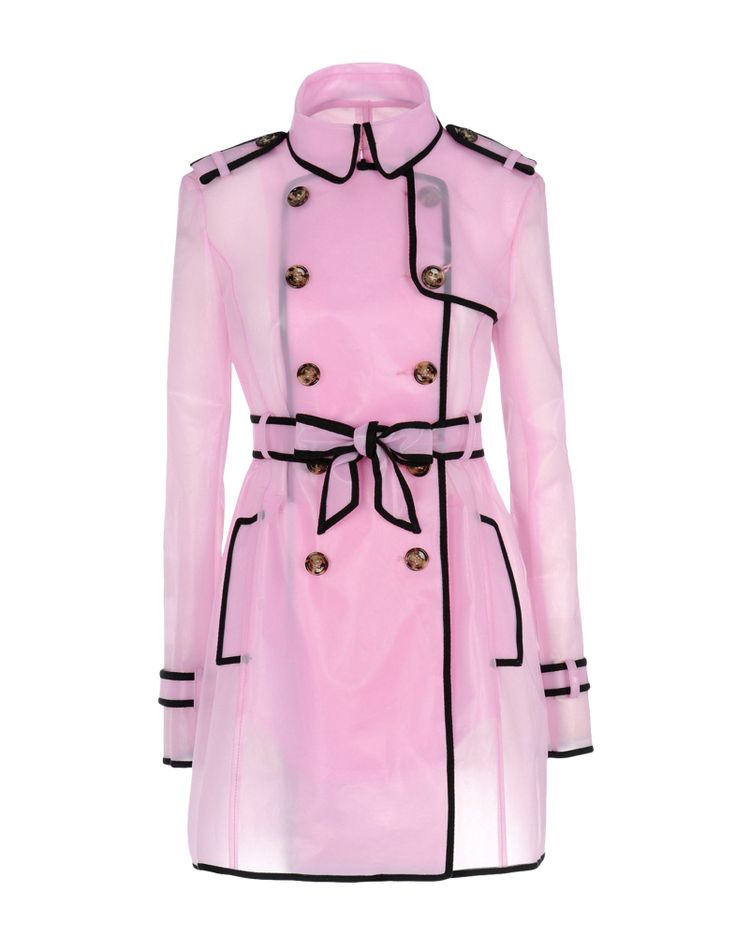 Valentino pink pvc trenchcoat