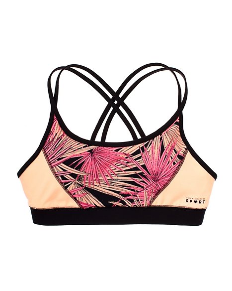Cross-Back Strappy Sports B...