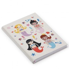 Glitter mermaids notebook