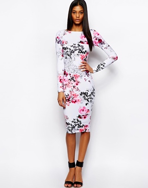 Image 1 of ASOS Floral Wate...