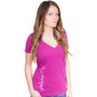 Side Sig Deep V - Magenta