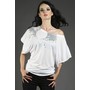White  Women’s custom-printed Batwing Top