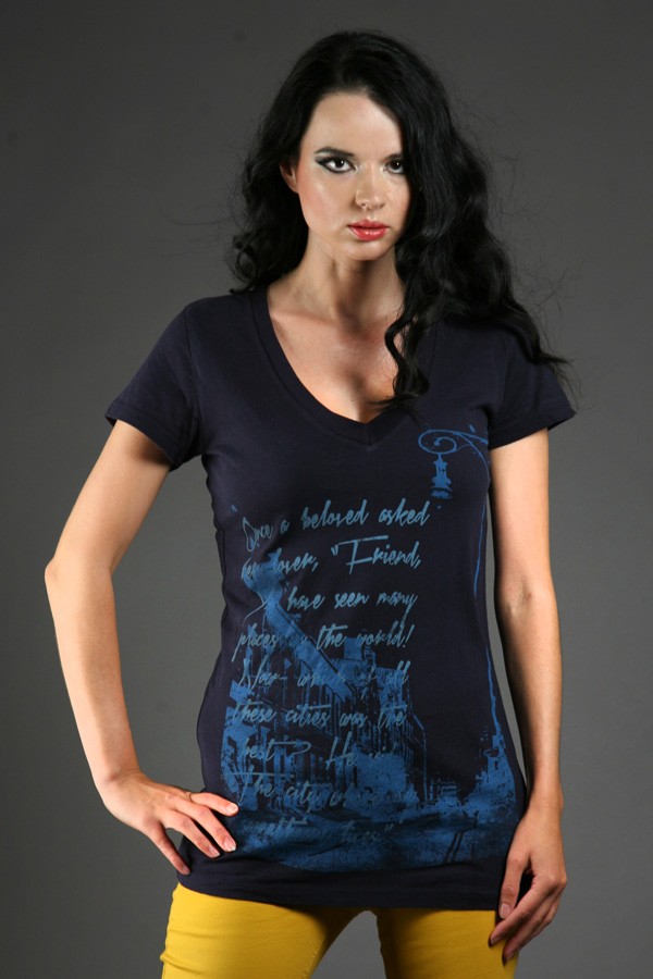 Midnight V-Neck T-Shirt