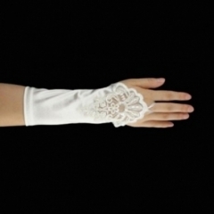 Lace and Satin half size gl...