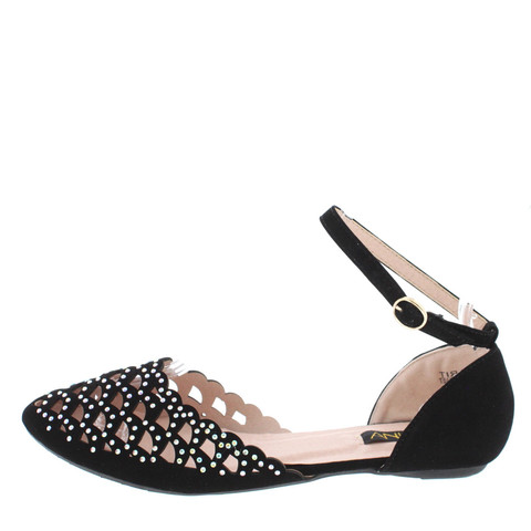 BRIT BLACK FLAT