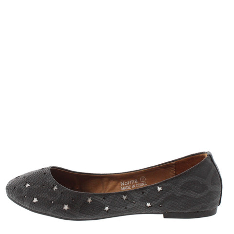 Norma Black Flat Black Flat...