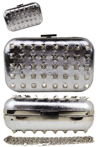 CH8050 SILVER CLUTCH