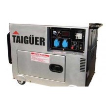 Generador Electrico Diesel 6500W Insonorizado Trifásico