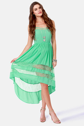 Pretty Mint Dress - Lace Dr...