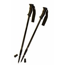 Pair of Trekrite Antishock Hiking Sticks / Walking Poles - Black: Amazon.co.uk: Sports & Outdoors