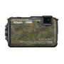 Nikon COOLPIX AW110 16 MP Waterproof Digital Camera with Built-In Wi-Fi (Camouflage): Camera & Photo