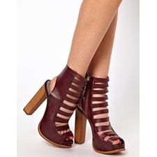 Kore By Sophia Kokosolaki Leather Heeled Sandals