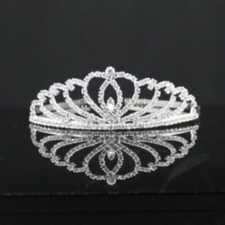 Crystal bridal wedding tiara