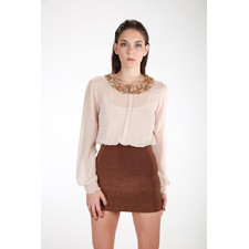 Beige Sheer One Piece (Unique Piece Only)