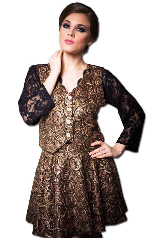 Arabesque Trumpet Skirt