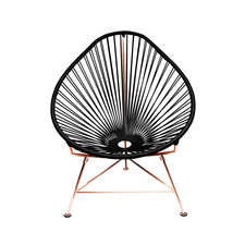 Acapulco Chair Black Copper