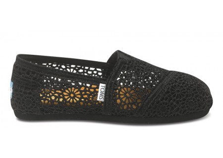 Black Crochet Women's Class...