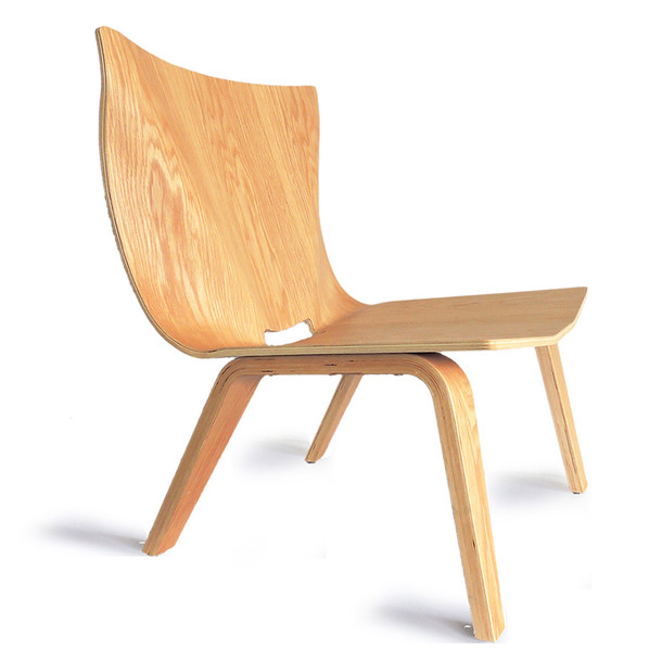 V Easy Chair Oak