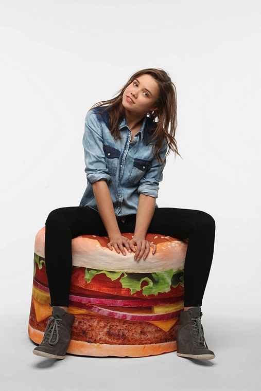 Hamburger Bean Bag