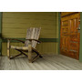 Whiskey Barrel Adirondack Chair