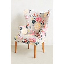 Lotus Blossom Wingback Chair - anthropologie.com