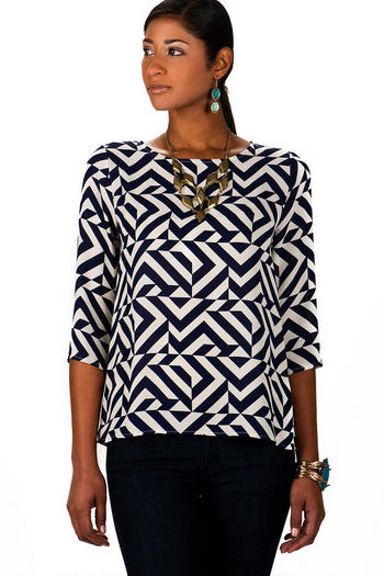 Freeport Printed Top
