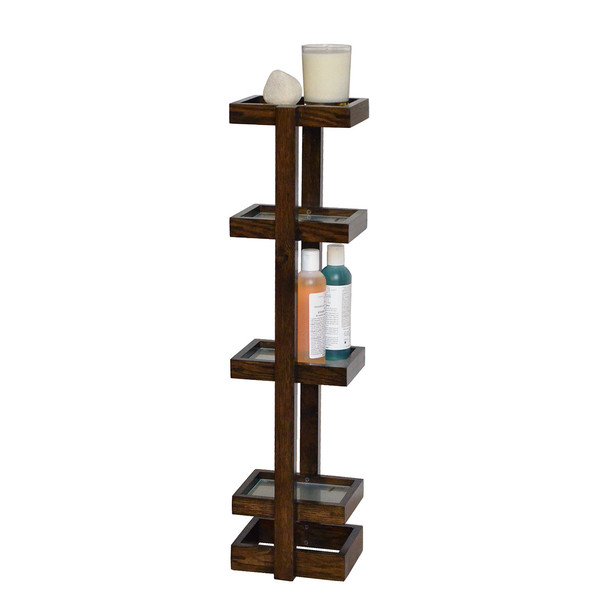 Mezza Washstand Dark Oak