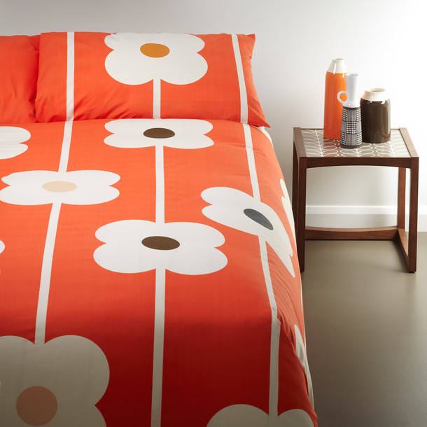 Giant Abacus Duvet Full Tomato