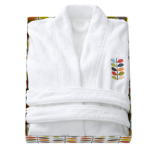 Bathrobe Embroidered