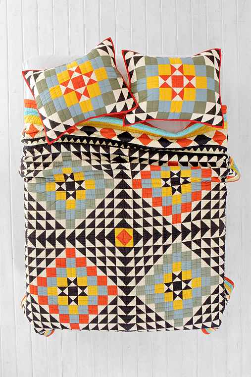 Kaleidoscope Patchwork Quilt