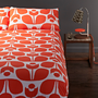 Wallflower Duvet Twin Tomato