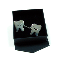 Princess Tina - Happy & Sad Tooth Brooch