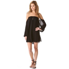 Tbags Los Angeles Off Shoulder Dress