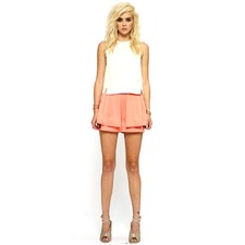 Lovers & Friends x Monica Rose Rosa Skort in Coral