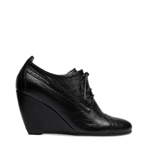 Black Balenciaga Brogues Richelieu Wedge Shoes - Shoes's Classic - Balenciaga