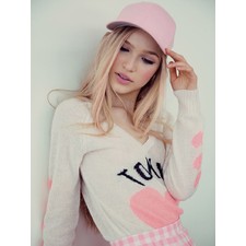 Wildfox Tokyo Love Party V Neck in Vintage Lace