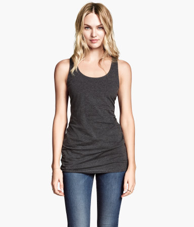 Long Jersey Tank Top | H&M