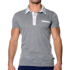 Hamptons Polo by Andrew Christian at Andrew Christian in VINTAGE HEATHER