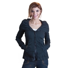 Prairie Underground - Cloak Hoodie in Black $230 - Show Pony Boutique