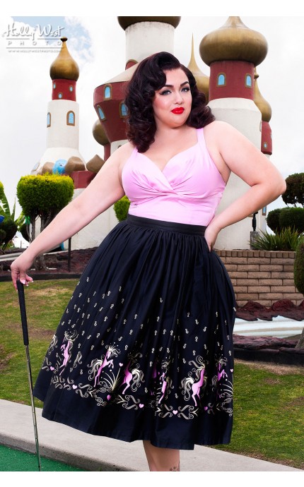 Jenny Skirt in Dancing Hors...
