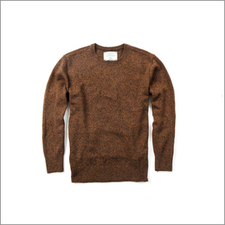Lamb's wool knit