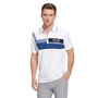 BOSS Green Polo Shirt, Modern Fit Cotton Blend 'Pierich Pro', White