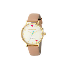 Kate Spade New York Metro 5 O'Clock - 1YRU0484 Gold/Vachetta - Zappos Couture