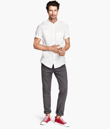 Twill Pants Slim Fit | H&M
