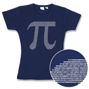 ThinkGeek :: Pi by Numbers ...
