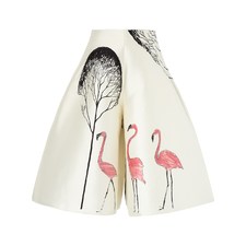 White Trapeze Flamingo Skort | Vika Gazinskaya | Avenue32