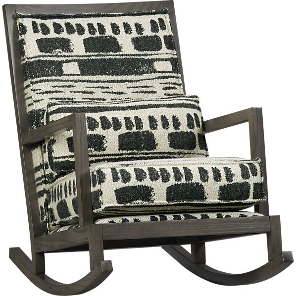 Jeremiah Fabric Back Rocker